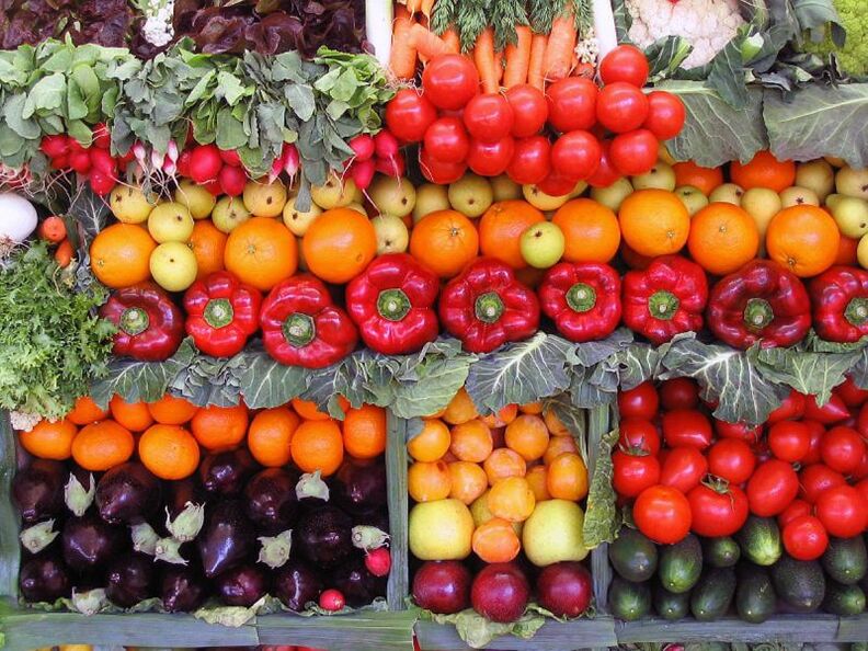 витамины для потенции во фруктах и ​​овощах